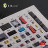 KELIK K48091 CH-46E Cargo compartment interior 3D decals for Academy kit 1/48